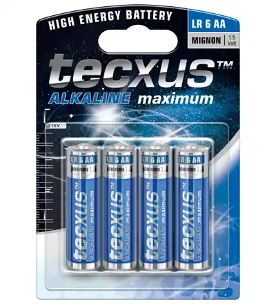 AA Mignon Batterie Alkaline 4er Pack Heißes Angebot