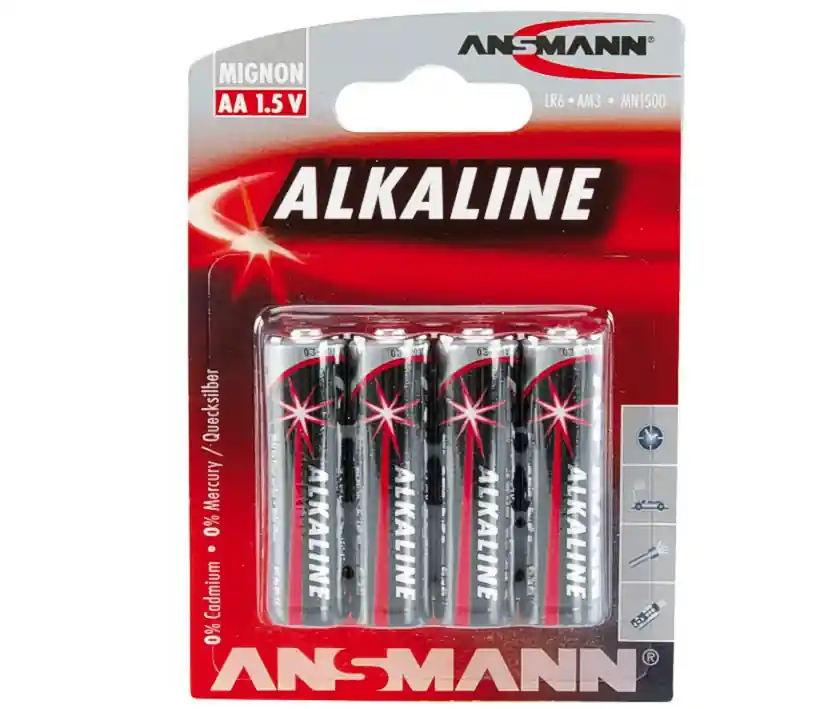 AA Mignon Batterie Alkaline 4er Pack Preisknaller