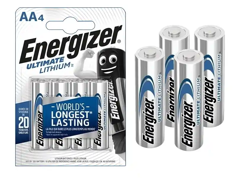 AA Mignon Batterie Lithium LR6 -- 4-er Pack Abverkauf