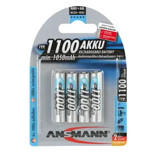 AAA Micro Akku 1100mAh 4er Pack Ersatzakku für Funktelefon und andere Geräte Bestpreis
