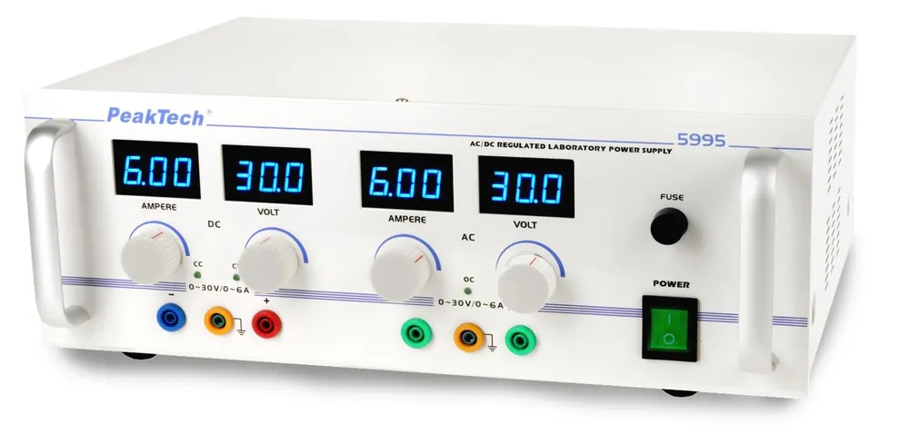 Preiswert ACDC Labornetzteil 0-30V 0-6A 2x180W 5995