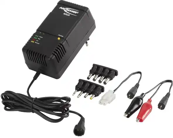 Geprüft Akku Ladegerät für 1,2V 2,4V 3,6V 4,8V 6V 7,2V 8,4V 9,6V 12V NiMh NiCd Akkus