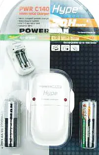 Akku Ladegerät mit 2x Akkus je 2700mAh Mignon Akku Original
