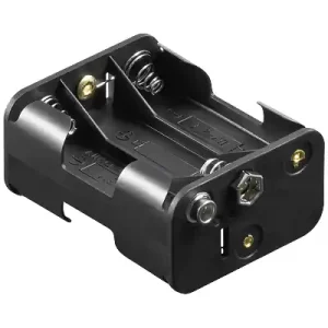 Jetzt Kaufen Batteriehalter für 6 Mignon AA Zellen Druckknopfanschluss