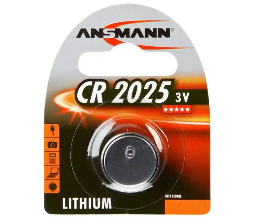 Weltweiter Versand CR2025 Lithiumzelle 3V Knopfzelle