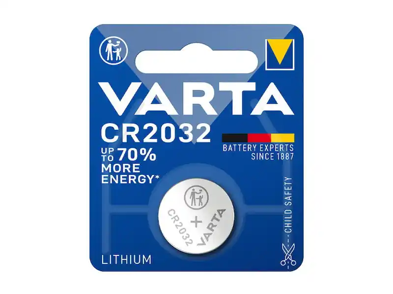 CR2032 Lithium Zelle 3V Knopfzelle 230mAh Auslaufsicher ungeöffnet bis zu 10 Jahre lang haltbar Schneller Versand