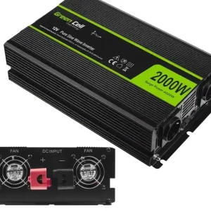 DCAC Wechselrichter 12V auf 230V 2000W Dauer Peak 4000W echter Sinus Ausverkauf
