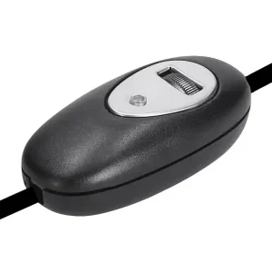Top-Seller Dimmer Kabeldimmer Schnurdimmer 230V bis zu 160W belastbar Schwarz