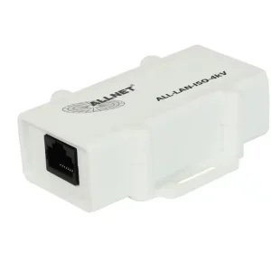 Galvanische getrennter LAN Isolator LAN Netzwerkisolator LAN RJ45 Steckadapter - 2x RJ45 - bis 4kV Preisknaller