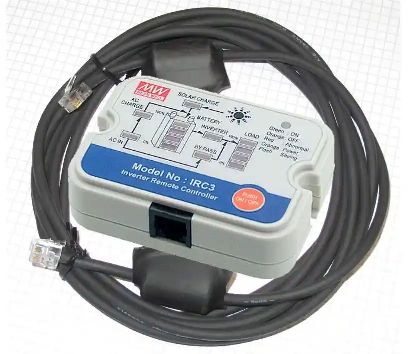 Kabelfernbedienung Fernschalter mit 14 Status LED-Anzeige DCAC Wechselrichter 43-846-06208 + 43-846-06224 Premium