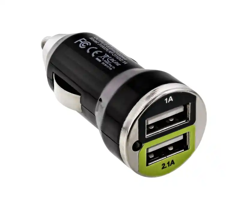 Limited Edition KFZ USB Adapter 12V oder 24V Eingang auf 2x USB Buchse max 2,1A