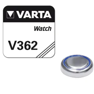 Knopfzelle V362 ersetzt SG11 AG11 SR56 SR58 162 RW310 361 362 V361 V362 532 SR721 SR721W S721S Kostenfreie Lieferung