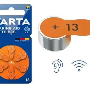 Finale Aktion Knopfzelle ZINK Luft 13 für Hörgeräte 6er-Pack