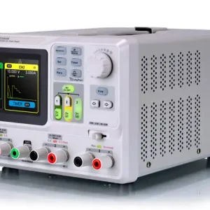 Preisreduziert Labornetzgerät 2x0-32V 3A 3Quellen programmierbar 5-Speicher LAN und USB Port