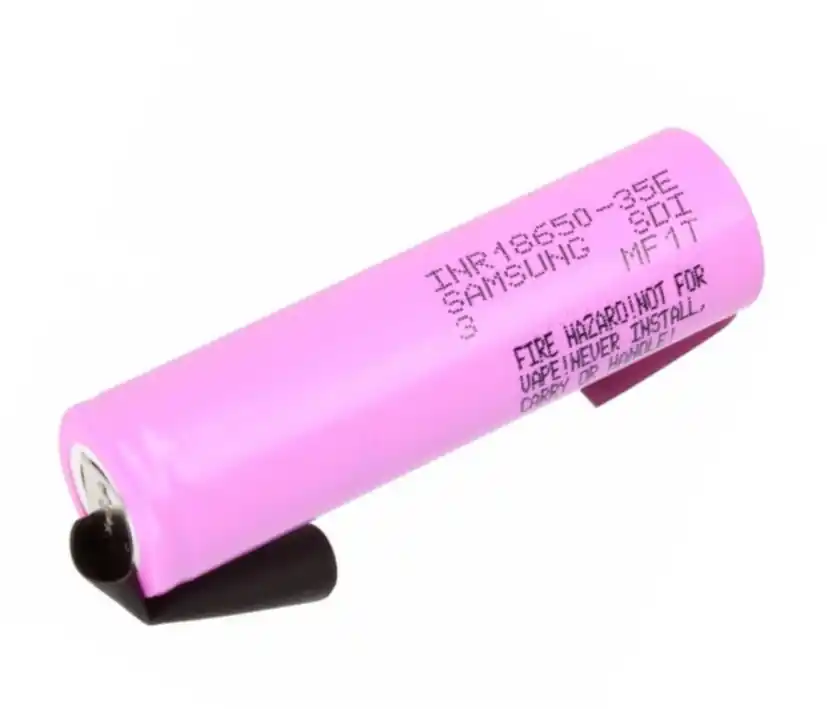 Sonderangebot LI-ION Lithium Akku 3,7V 3450mAh 18650 mit Lötfahnen