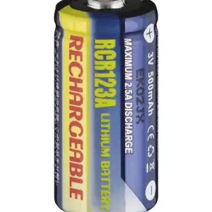 Li-ION Lithium Akku 3V CR123A 500mAh ersetzt CR123R CR17335 CR17345 DL123A EL123AP K123LA L123A Neu Im Sortiment