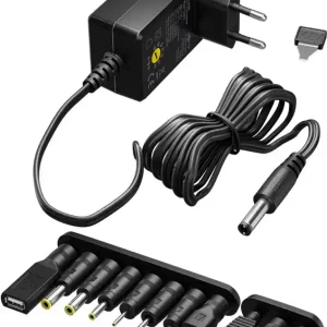 Versand Am Gleichen Tag Netzteil 3V 4,5V 5V 6V 7,5V 9V 12V 18W 1,5A 1500mA 18W mit USB-C mini-USB micro-USB