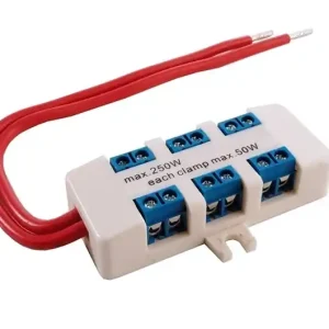 Angebot Netzteiladapter Verteiler 6-fach Niedervoltverteiler für 12V 24V bis 210W LED oder Halogen