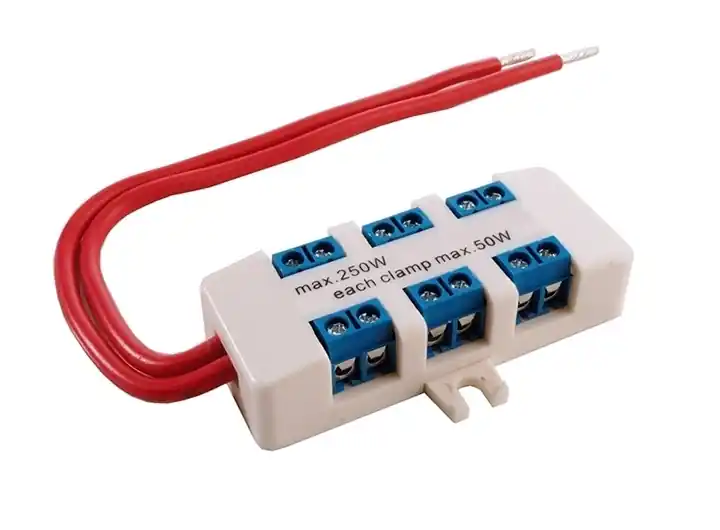 Angebot Netzteiladapter Verteiler 6-fach Niedervoltverteiler für 12V 24V bis 210W LED oder Halogen