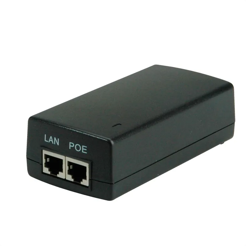 Original PoE Netzteil 30W LAN Einspeisenetzteil 230V auf PoE 48V 10/100/1000Mbit Gigabit