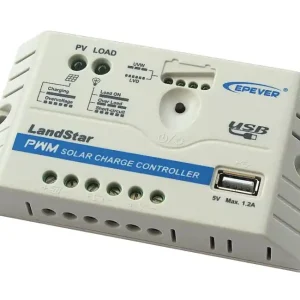 Markenprodukt PWM Solarladeregler bis 10A 12V 180W oder 24V 360W mit LED-Status