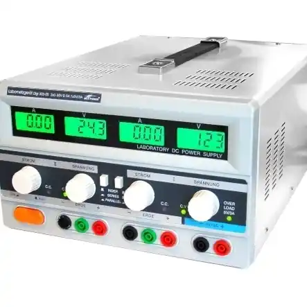 Regelbares Labornetzgerät Doppelnetzteil 2x 0-30V 5A 300W MCP Premium