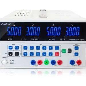 Regelbares Labornetzgerät Doppelnetzteil 2x 0-30V 5A 300W mit Software P6075 Solange Der Vorrat Reicht