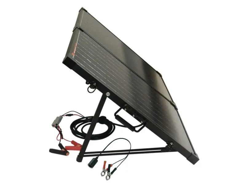 Jetzt Zugreifen Solarkoffer 12V 130Wp Solarzelle Koffer mit Laderegler