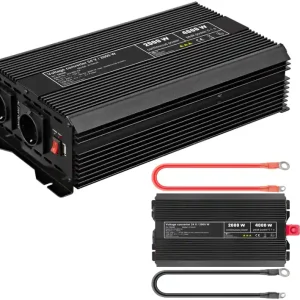 Spannungswandler 24V auf 230V 2000W 4000W DCAC Konverter Wechselrichter Solange Der Vorrat Reicht