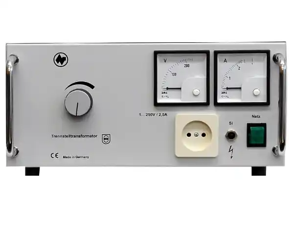 Regeltrafo Trenntrafo 500VA Stelltransformator 0-250VAC Nur Für Kurze Zeit