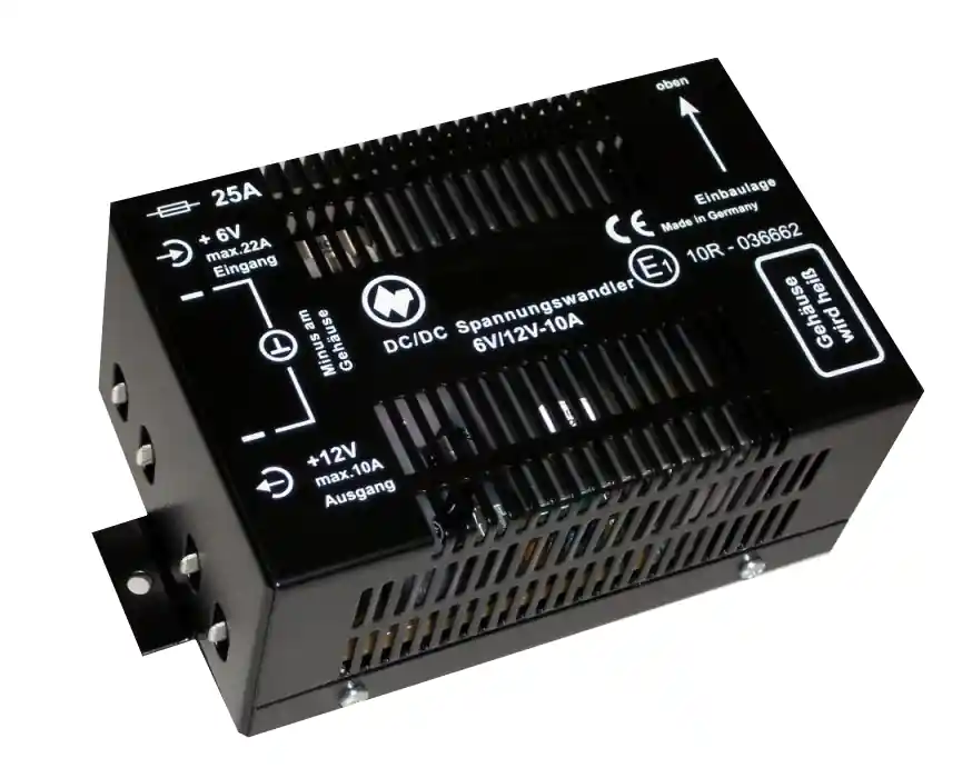 Spannungswandler 6V auf 12V stabilisiert max 10A Highlight