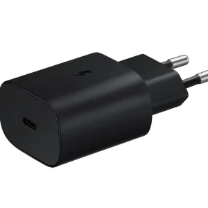 Hochwertig USB-C Schnellladegerät 25W Ladegerät mit USB-C Port PD3.0 Schwarz