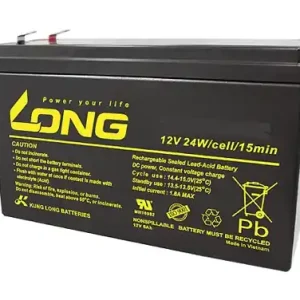 Ab Werk USV 12V Bleiakku 12V 151x50x94mm ersetzt unter anderem UP-RWA1232P2
