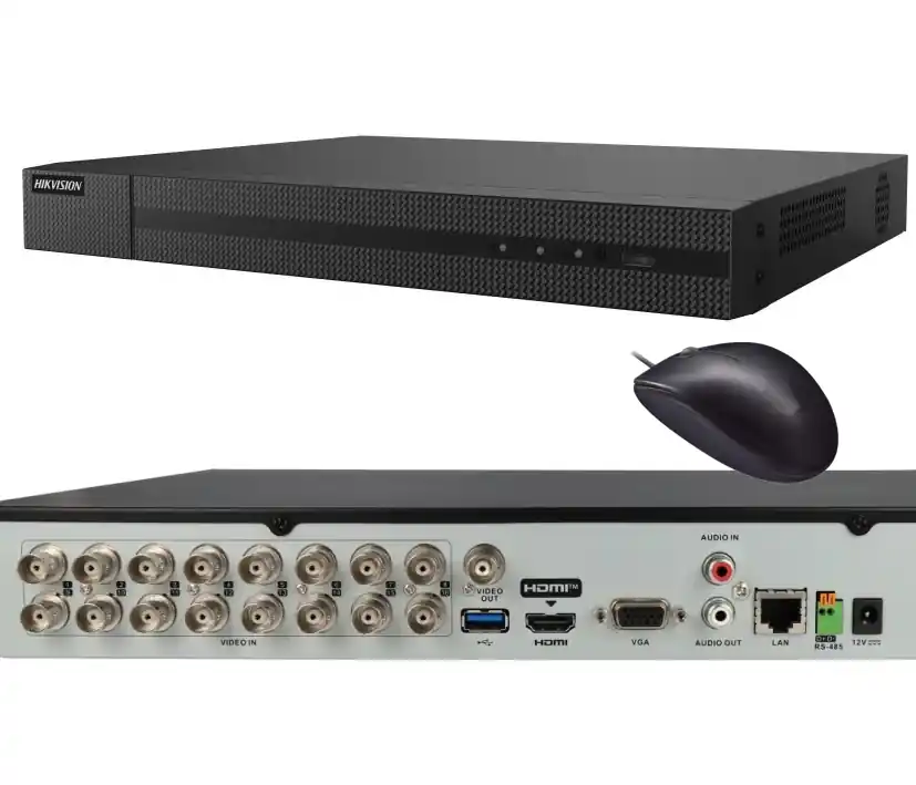 16Kanal DVR Rekorder 5in1 Analog AHD TVI CVI und IP 16+8Kanal P2P ONVIF 2xHDD-Platz HWD-7216MH-G4 Preis Gesenkt