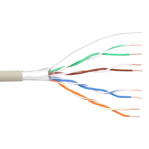 Top-Qualität 25m Installationskabel 8-adrig 4x2 J-YY (ST) Grau Verlegekabel