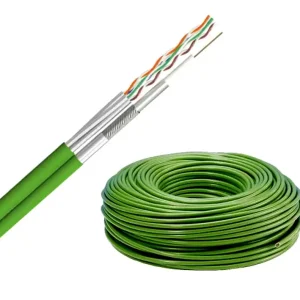100m Koaxkabel Multikabel 1x Koax RG59 + LAN CAT7 Netzwerkkabel Hybridkabel Grün Online Kaufen