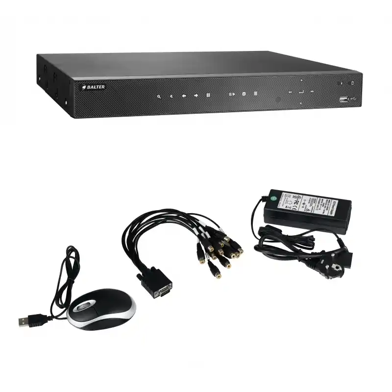 Highlight 16Kanal DVR BHR4316C Rekorder 5in1 Analog AHD TVI CVI und IP 16+8Kanal P2P