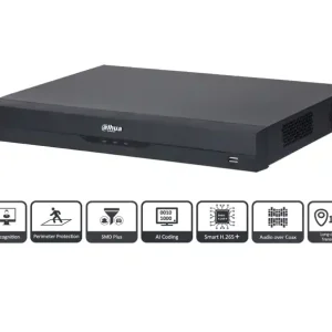 16Kanal DVR Rekorder 5in1 Analog AHD TVI CVI und IP 16+8Kanal P2P ONVIF Begrenztes Angebot