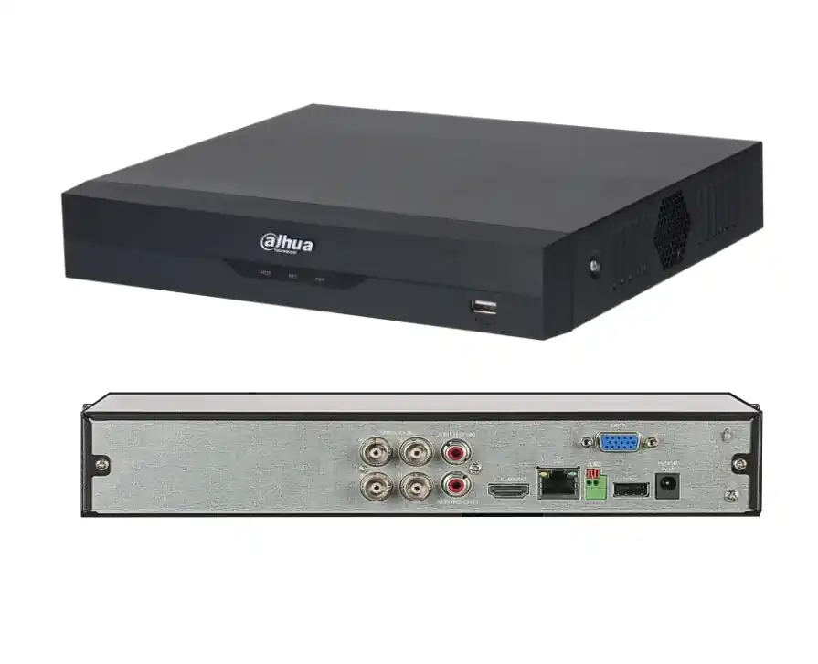 4Kanal DVR Rekorder 5in1 AHD TVI CVI und 2xIP-Kanal Analog Onvif APP BNC P2P Sichere Zahlung