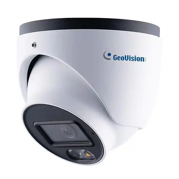 Heute Kaufen 4MP Dome LAN IP Kamera GV-GEBF4802 IR-LED H264 H265 ONVIF MJPEG Eyeball IK10 IP66 Outdoor mit Mikrofon