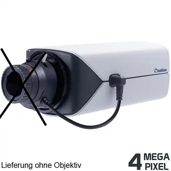 Meistverkauft 4MP IP LAN Boxkamera BX4802 ohne Objektiv H265 Audio SD-Kartenslot PoE