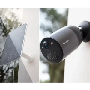4MP WLAN WiFi Kamera Akkubetriebene Kamera mit 32GB Speicher + Solarzelle mit 4m Kabel 4-tlg Jetzt Bestellen