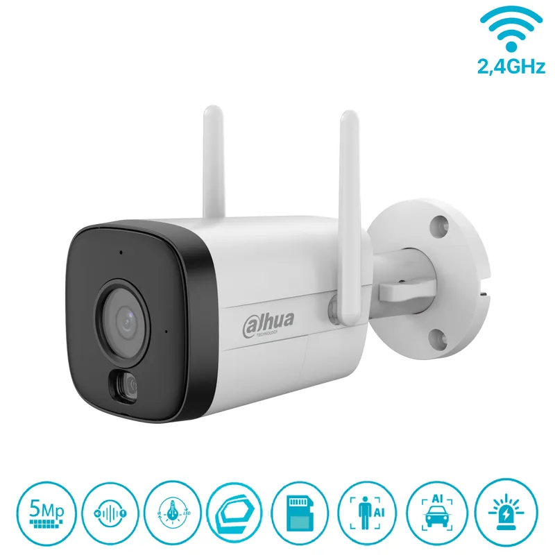 5MP WLAN Kamera 5MP Netzwerkkamera IP67 SD-Speicherplatz Mikro und Lautsprechr HFW1539DTP Top-Preis