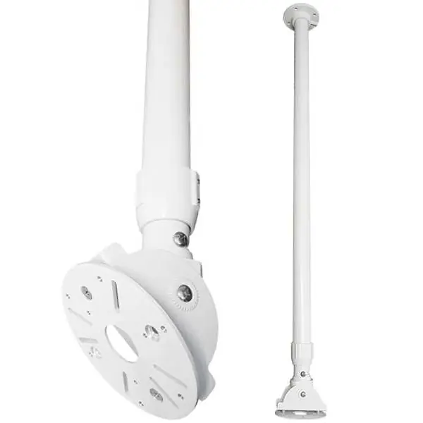 Deckenstange Weiss Deckenhalter 1m bis 2m für Technik aller Art max 10m Highlight