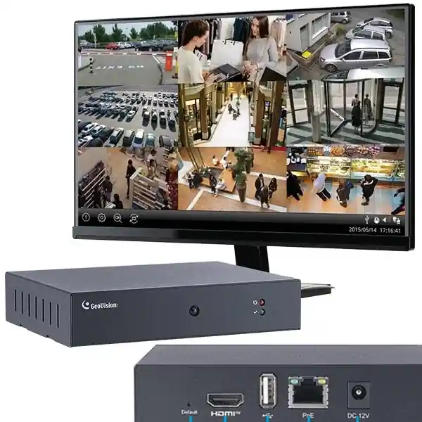 Neu Im Sortiment GV-IP Decoder Box MINI PoE für IP LAN Kamera auf HDMI Ausgang mit ONVIF PSIA RTSP