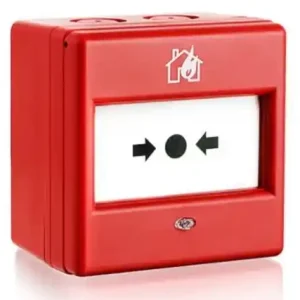 Heißes Angebot Hausalarm Alarmtaster Feuer Brand ROT EN54-11 87x87x58mm IP66 Handfeuermelder