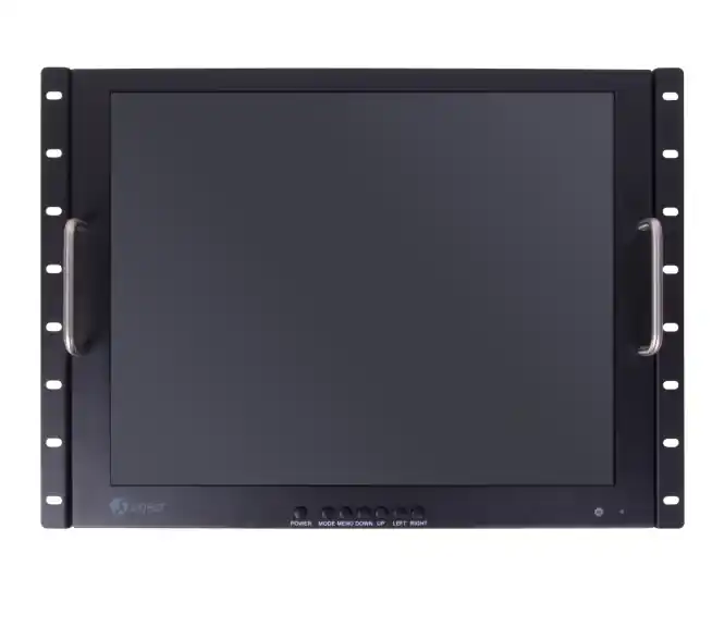 Schneller Versand Hybrid Monitor 480mm (19zoll) Bildschirm VGA HDMI + BNC Video Eingang 19zoll Rack tauglich