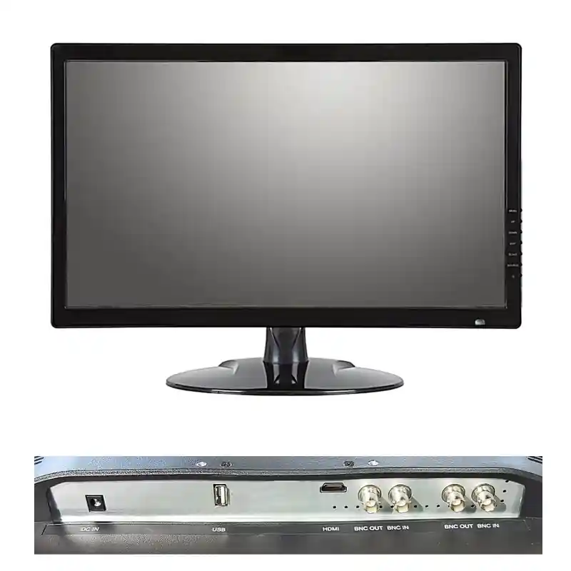 Rabatt Hybrid Monitor 600mm 23,8zoll mit BNC Konverter für AHD TVI CVI CVBS und HDMI