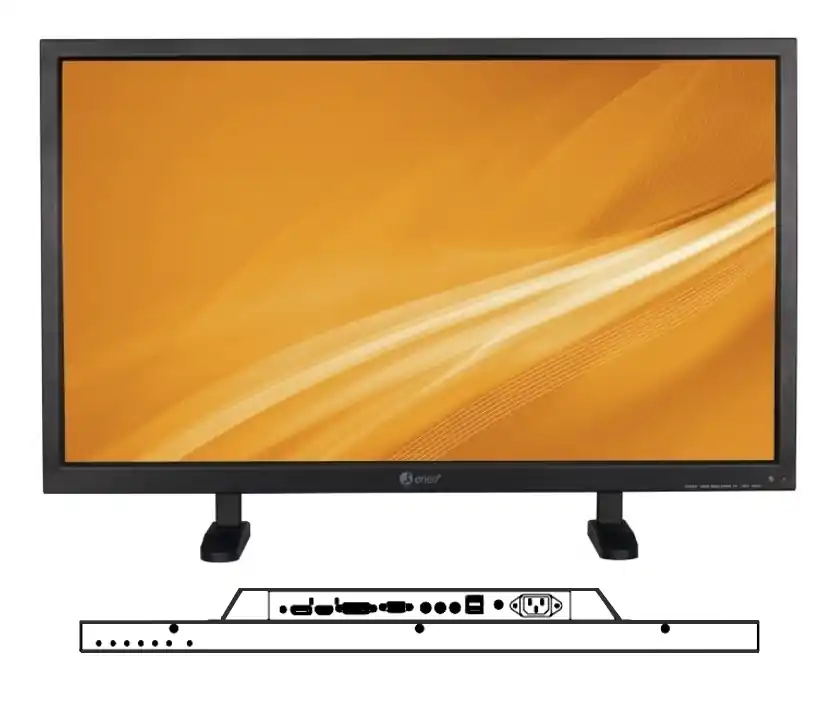 Ausverkauf Industriemonitor 109cm (43zoll) VM-UHD43M 4K Metallgehäuse HDMI VGA DP DVI BNC Eingang FBAS