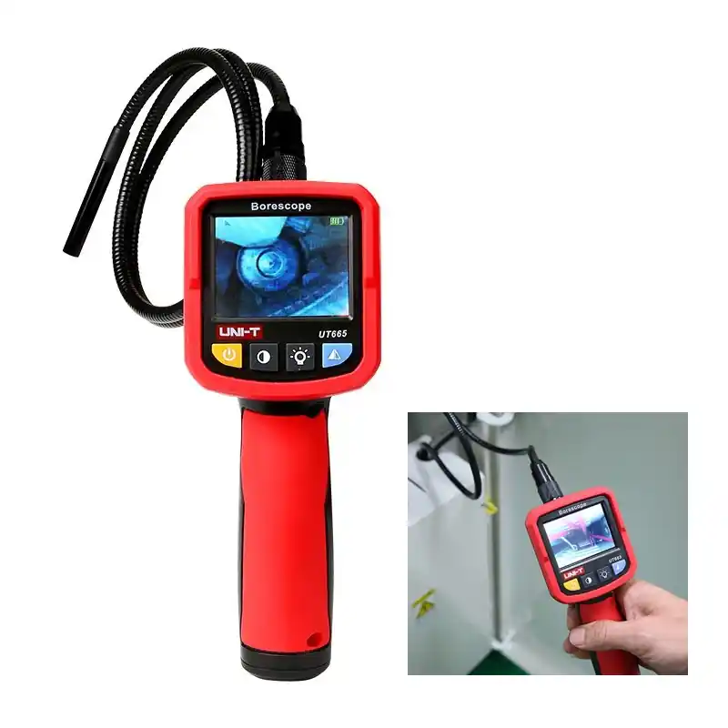 Bestseller Inspektionskamera Endoskop IP67 Kamera mit Monitor und 1-Meter Kamerasonde